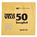 50 Tovaglioli 3 Veli Gialli U! Confronta e Risparmia